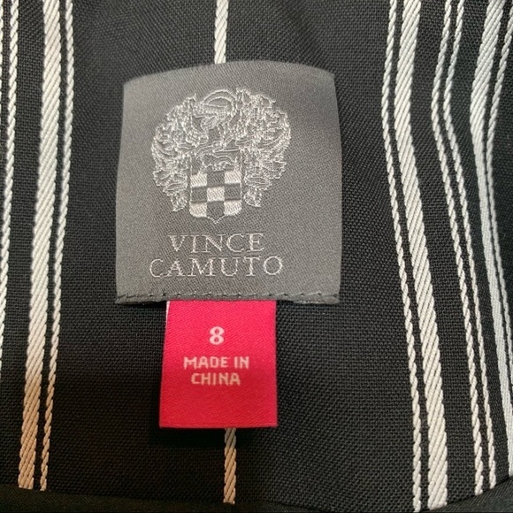 Vince Camuto Striped Pocket-Flap Blazer - Picture 11 of 12